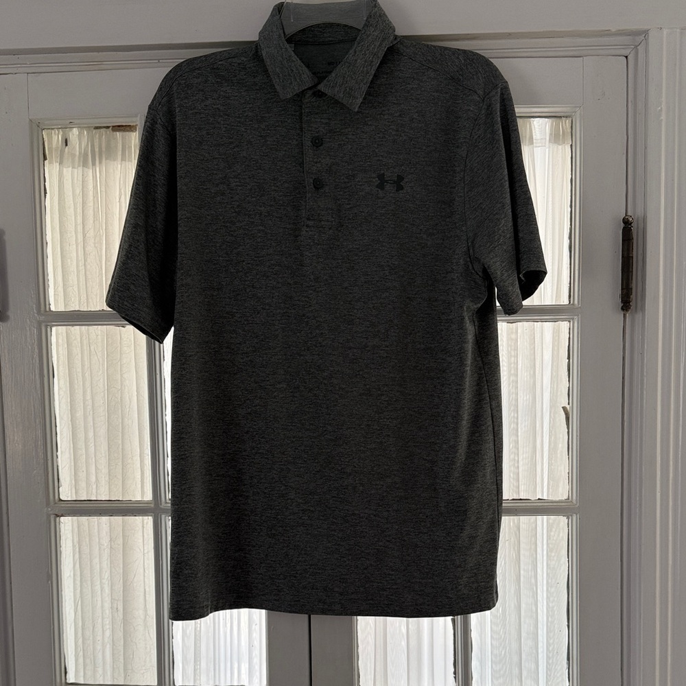 Under Armour Men's Dark Grey Polo Shirt